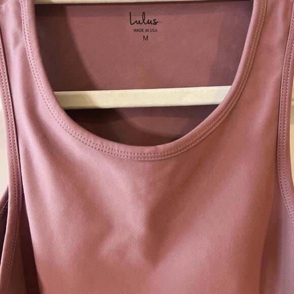 LULU’S It's All Repetition Mauve Purple Medium Impact Wrap Sports Bra | Medium   - Picture 8 of 10